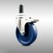 Service Caster 5 Inch 316SS Solid Poly Swivel 1-1/8 Inch Expanding Stem Caster Lock Brake SCC SCC-SS316TTLEX20S514-SPUS-118 - alternate 1